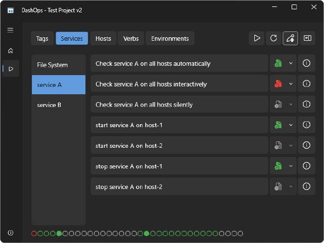 Screenshot von DashOps v2